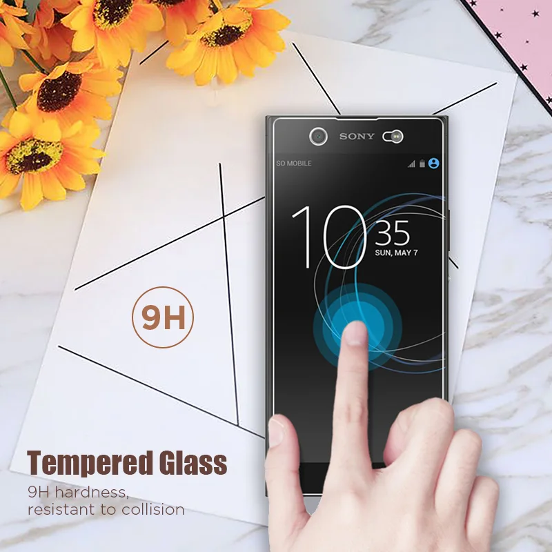 Закаленное стекло для телефона Sony XZ1 Compact XZ2 Premium HD прозрачное Защитное X Performance XZ