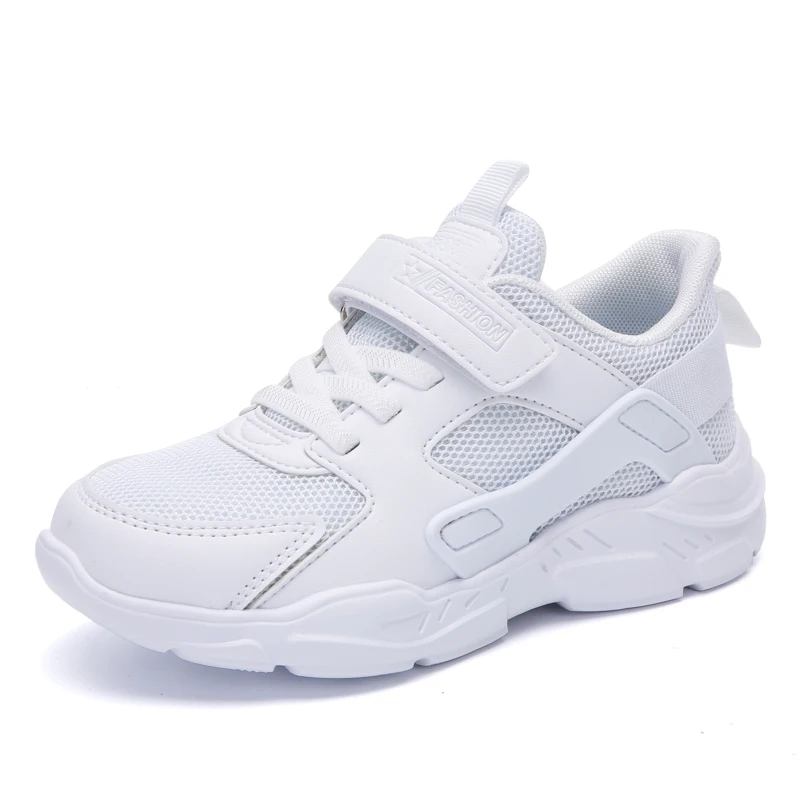 Спортивная обувь простая уличная на плоской подошве для мальчиков дышащая