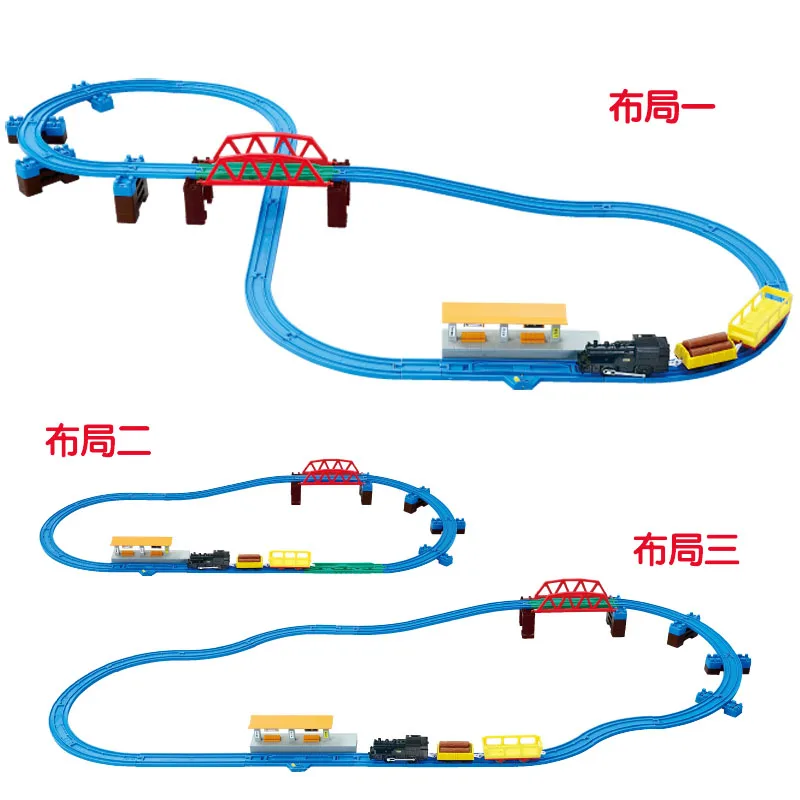 Takara Tomy Tomica железной дороги паровоз модель комплект забавные Развивающие детские