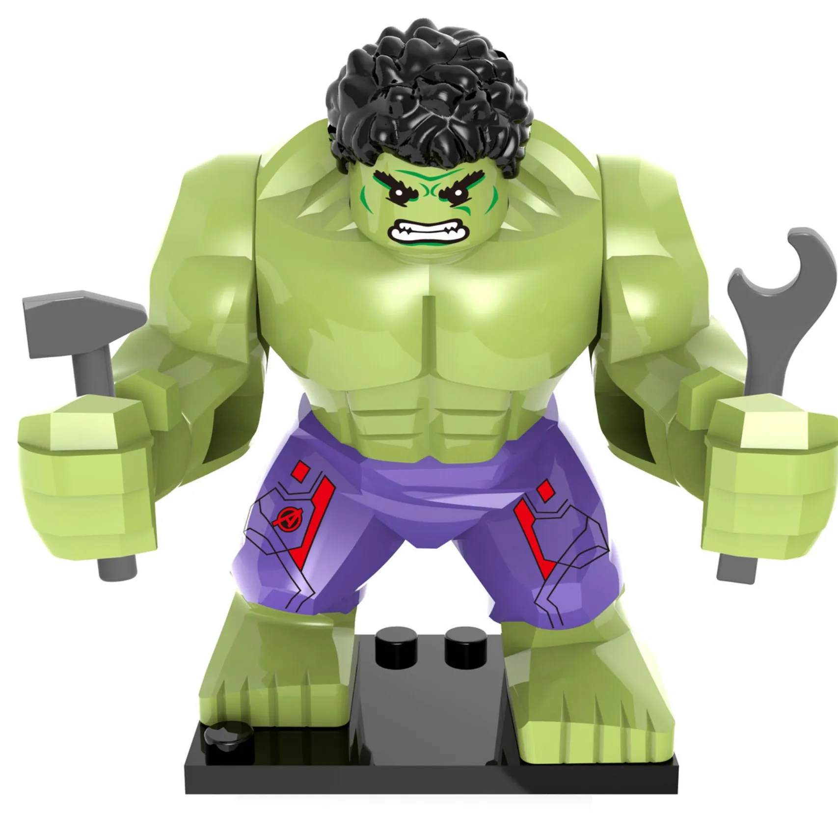 Большие фигурки из конструктора Disney Decool танос анти-Веном райот карнидж Зеленый