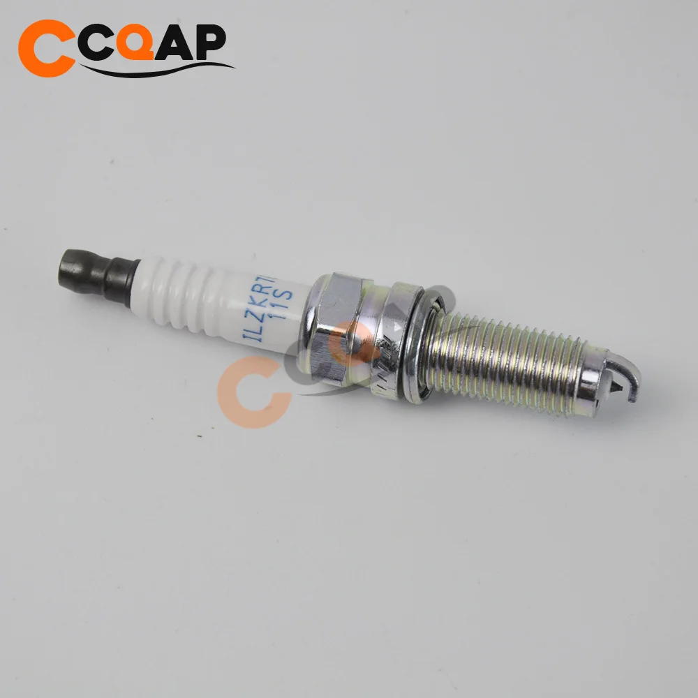 4x 12290 R48 H01 ILZKR7B 11S Iridium Свеча зажигания для Acura MDX TSX TL Honda Accord 12290R48H01 ILZKR7B11S|Свечи и