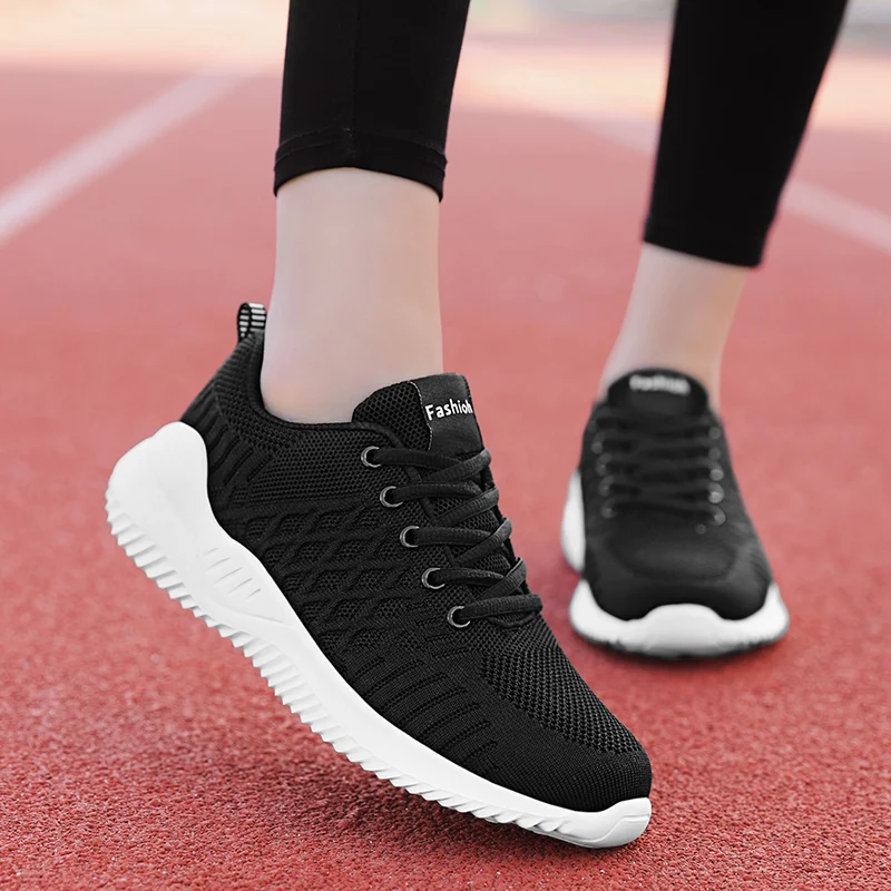 

ADD-WHAPP Shoes Woman Sneakers Lightweight 4 colors Platform Trainers Women Outdoor running Shoe Mesh Breathable Comfort Casual