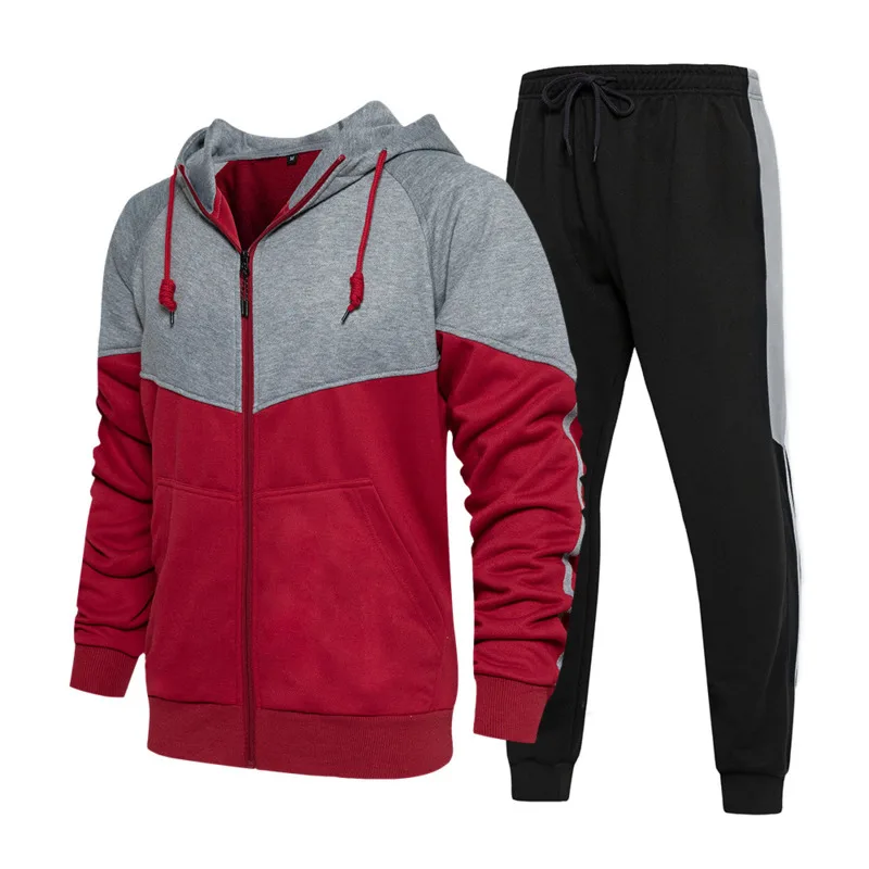 

2022 New Man Tracksuit Set Cotton Sweat Survetement Homme 2 Piece Suit Sweatshirts Sweatpants Fitness Jogging Sport Clothes