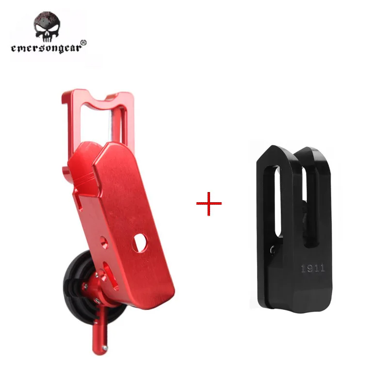 Full Set Red 1911 Горячая Emersongear 1911 IPSC алюминиевый гоночный мастер кобура и вставной блок - Цвет: Full Set Red 1911