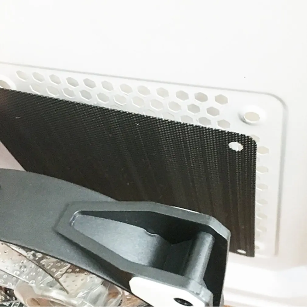 12 см корпус вентилятора Пылезащитная Крышка черный компьютер Хост Вентилятор