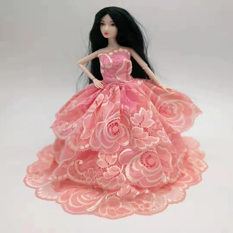 Мягкая Повседневная Одежда для куклы одежда ручной работы наряд принцессы 29 см 1/6