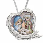 Новое поступление ожерелье Изысканная Милая мультяшная девушка ожерелье детский Ангел искусственная бижутерия тренд 2021 оптовая продажа