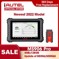 autel maxisys ms906pro car diagnostic tool bi directional obd 2 obd2 scanner professional bluetooth auto diagnosis 1 year update