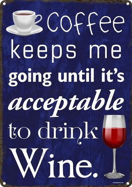 

Coffee Keeps Me Going Tin Sign