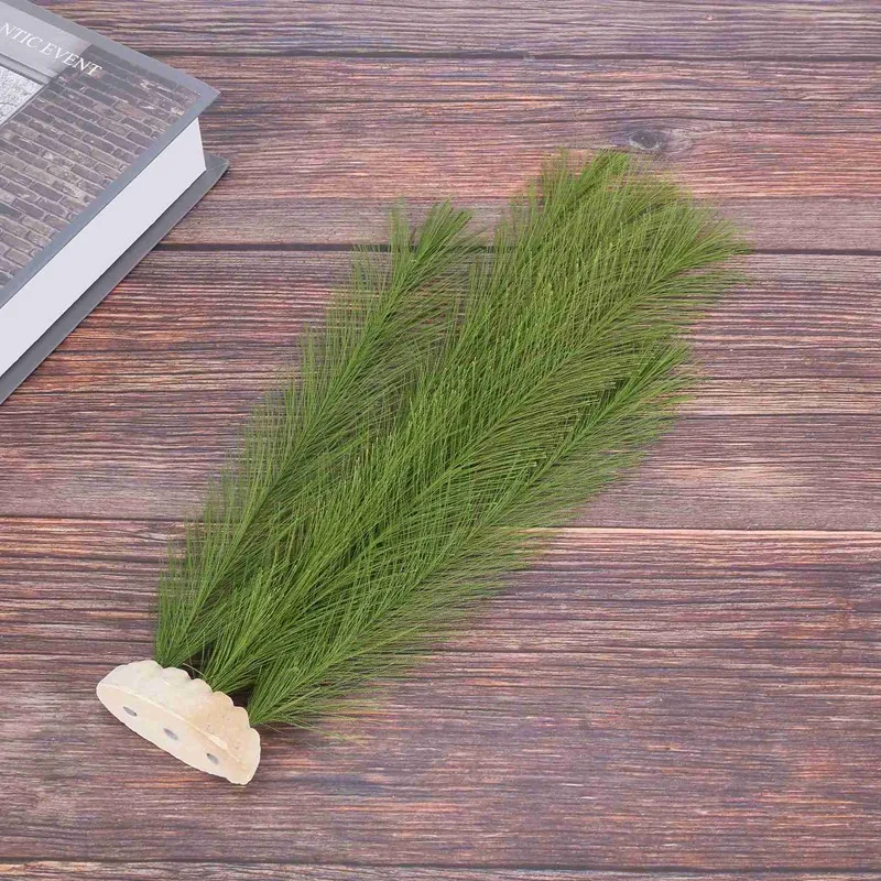 Аквариумные украшения аквариумные искусственные зеленые водные растения из