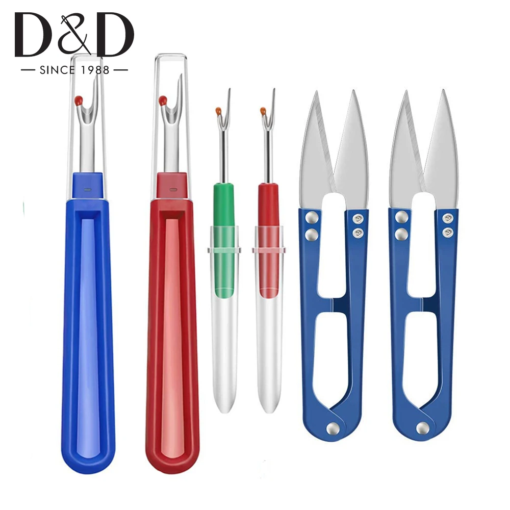 3pcs Thread Cutter Seam Ripper Stitch Sewing Accessories Kits Stainless Steel Yarn DIY Needlework | Дом и сад