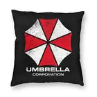 Персонализированный Чехол-наволочка Umbrella Corporation для домашней декоративной 3D двухсторонней печати видео подушка для игр чехол для дивана