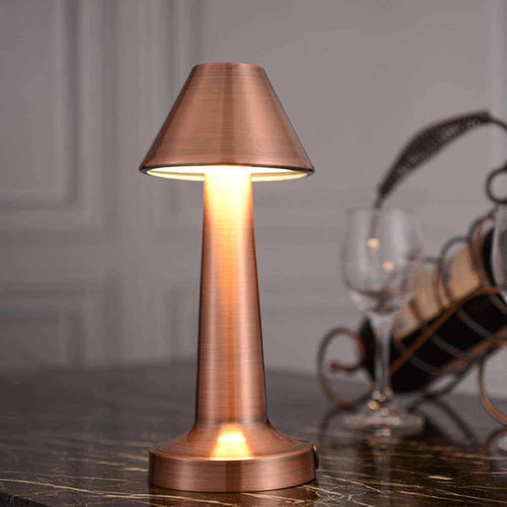 

Wireless Table Lamps Bar Restaurant Cordless Desk Lamp Bedroom Led Stand Light