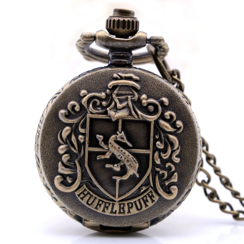 Мужские кварцевые наручные часы HP пуффендуй в стиле ретро | Наручные