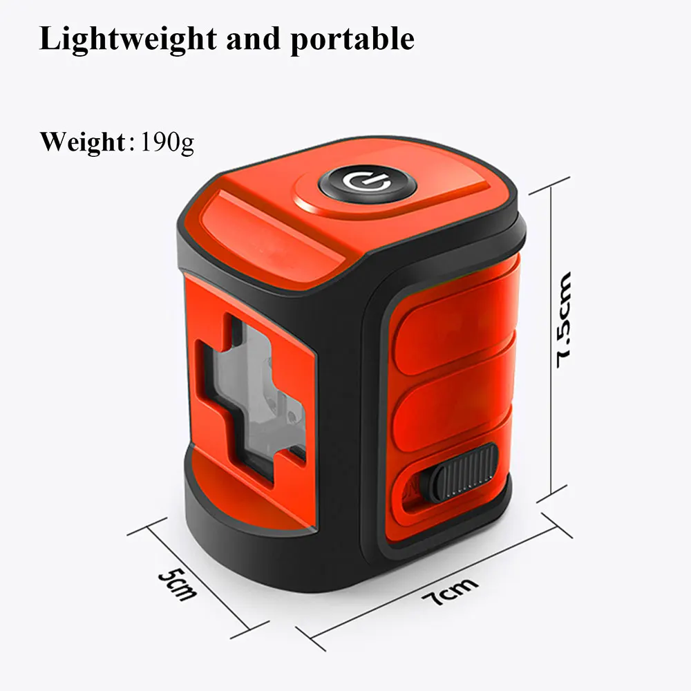 

MAKINGTEC 2 Lines Laser Level Self Levelling Mini Laser Level Green Red Beam Vertical&Horizontal Cross Line With Magnetic Base