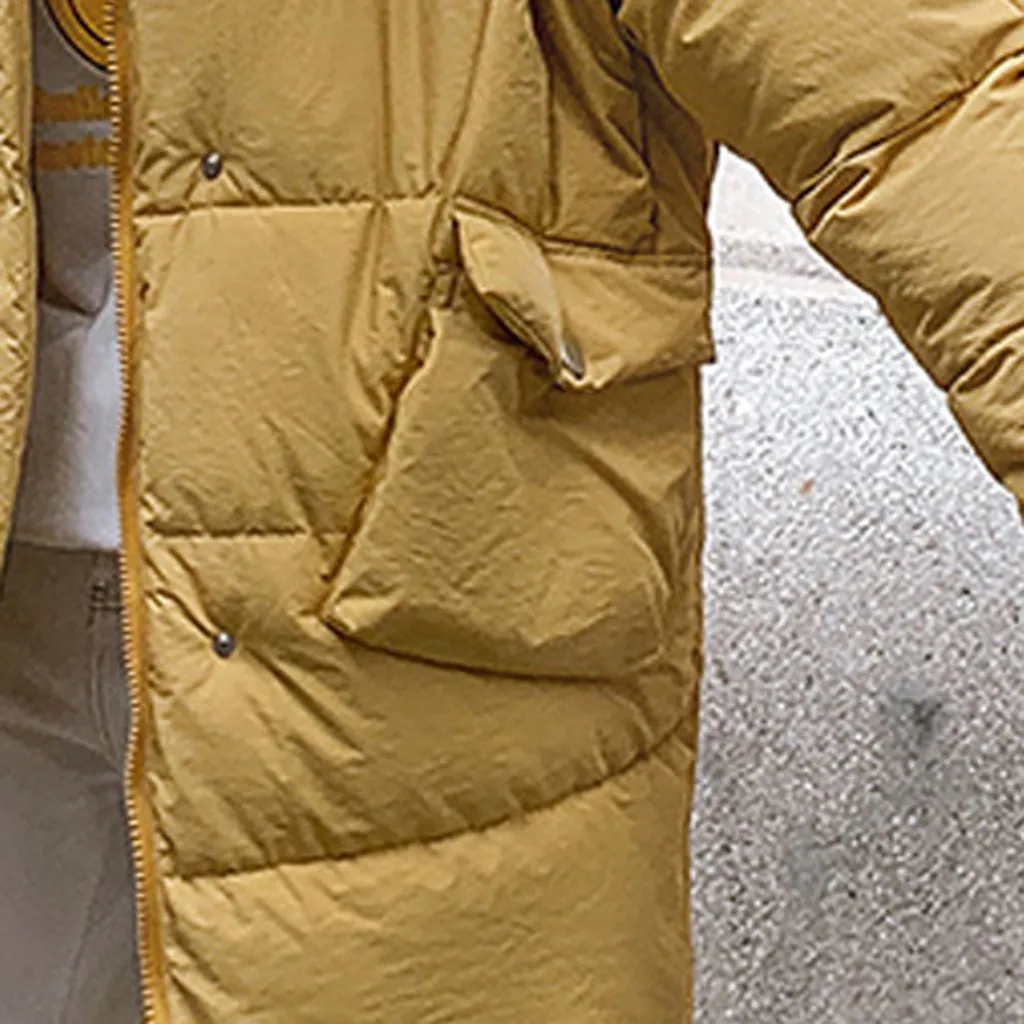 manteau femme winter coat Women Winter Dinosaur Print Hooded Pocket Long Sleeve Coat abrigos mujer invierno
