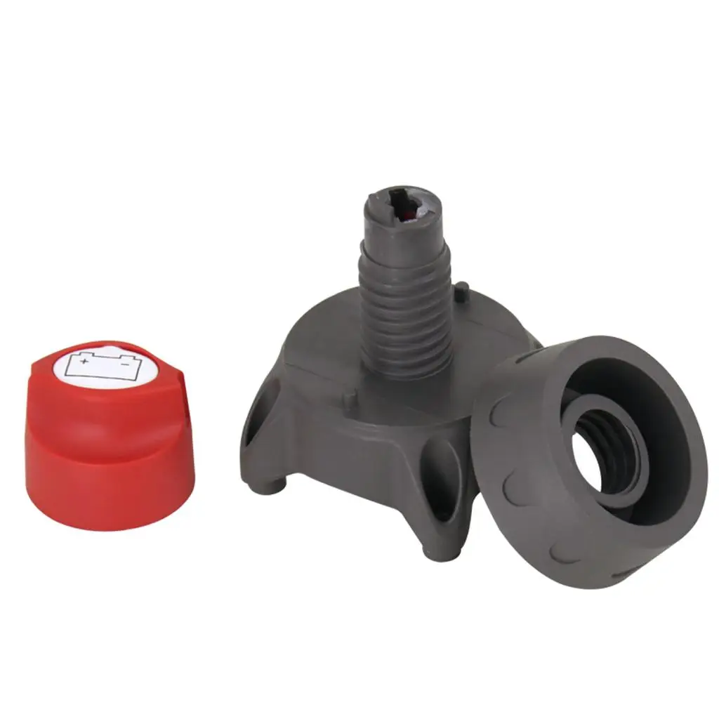 

12V 24V 48V Battery Disconnect Cutoff Switch for Marine Boat RV ATV UTV Vehicles, Waterproof Heavy Duty Battery Isolator Switch
