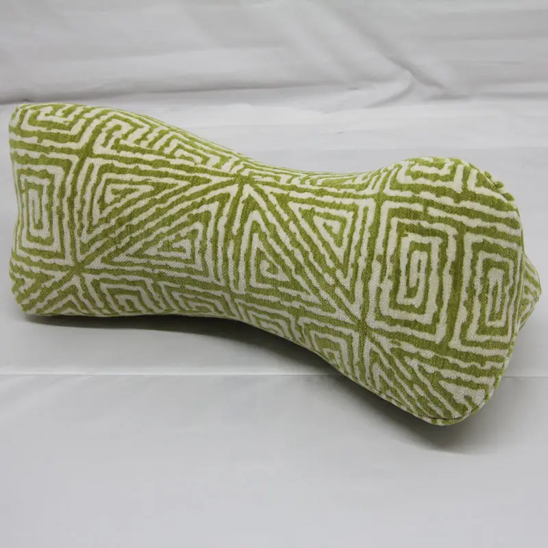 

Bone Shape Pillow Simple Modern Household Soft Siesta Comfy Cotton Linen Neck Protecting Office Cushion Portable Home Textile