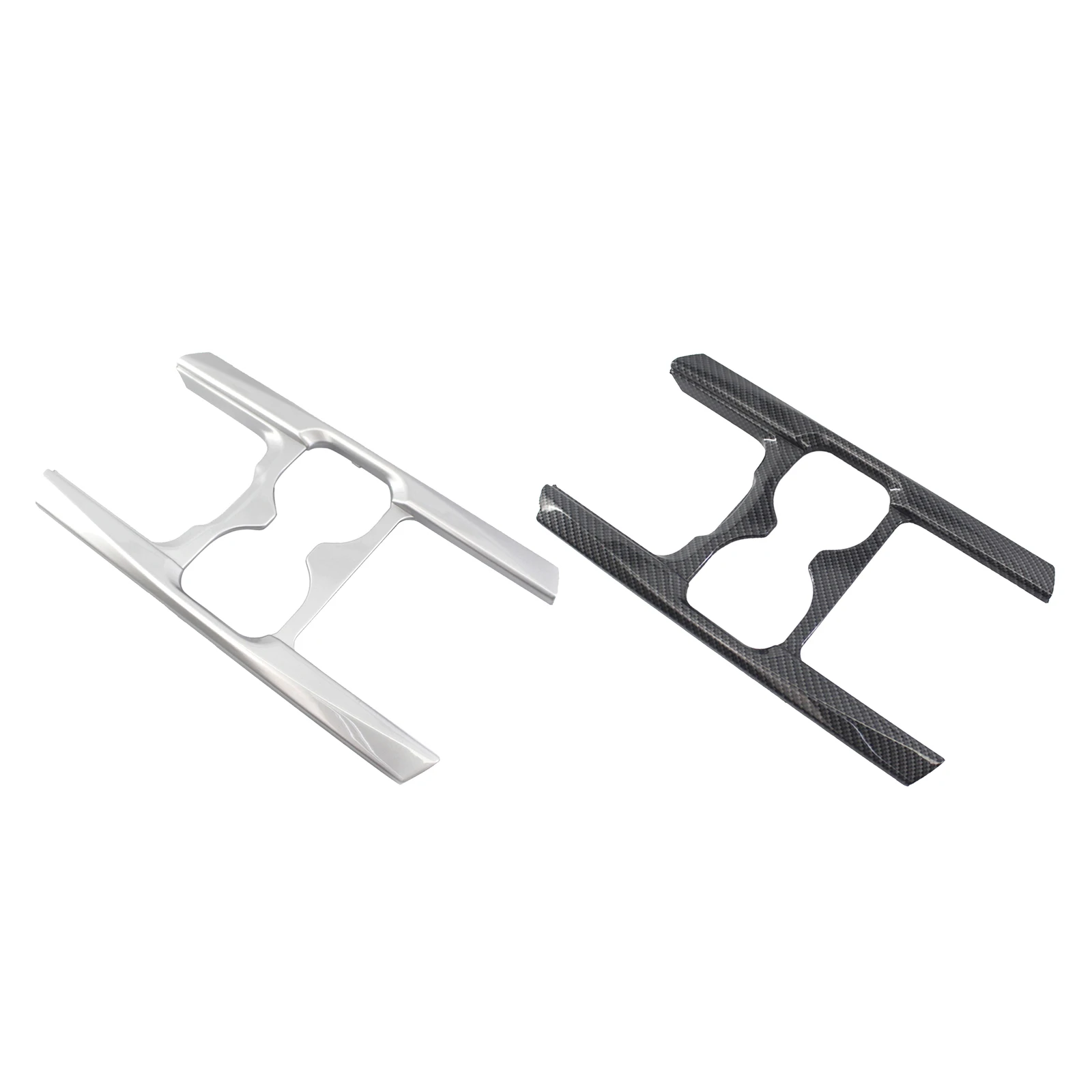 

Аксессуары для интерьера держатель стакана для воды панель Крышка отделка для Honda CR-V 2017-2019 (углеродное волокно/серебро)