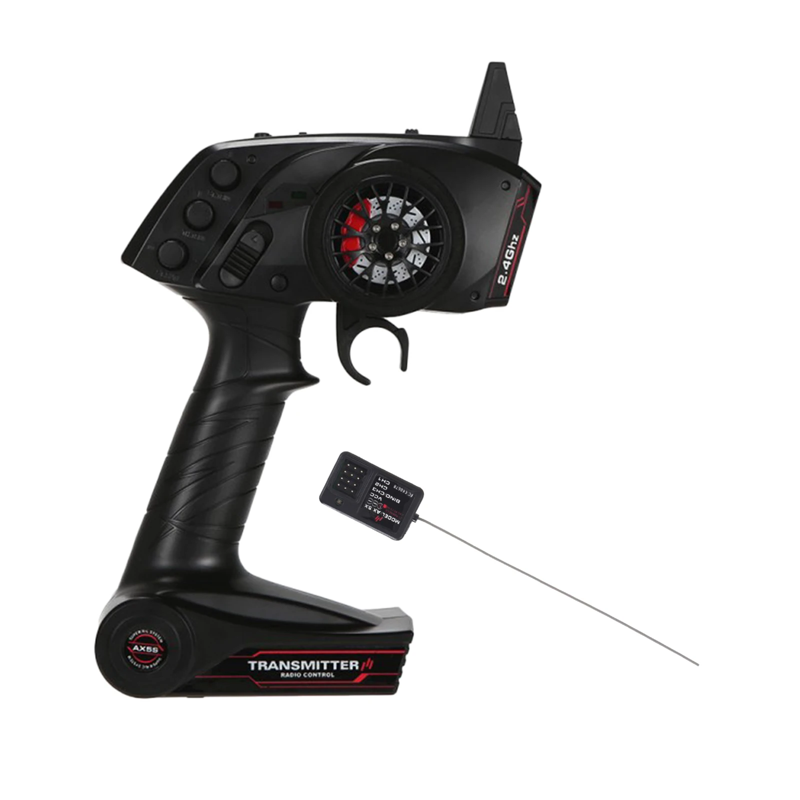 

2.4G 3CH GT3 Radio Transmitter Receiver for HSP Nitro Electric RC Car Boat