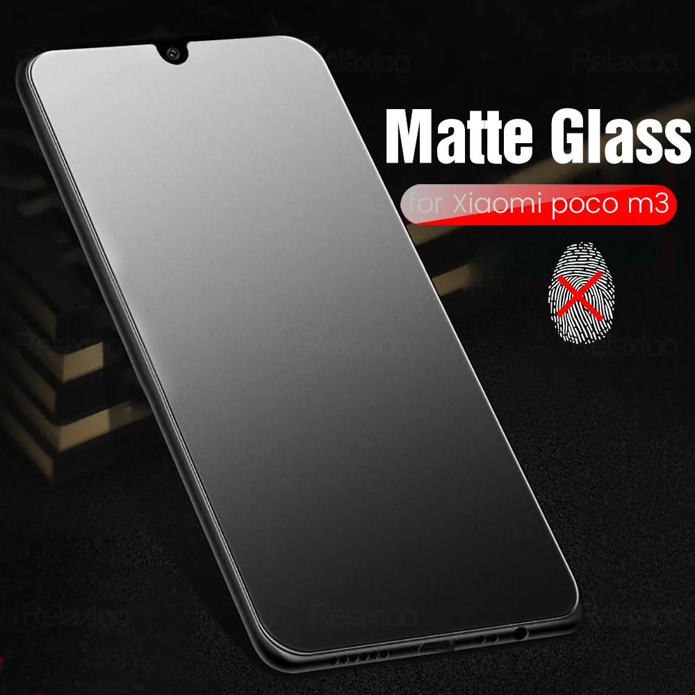 Матовое Защитное стекло для смартфона xiaomi pocophone poco m3 m 3 pocom3 pocophonem3 6 53''|Защитные