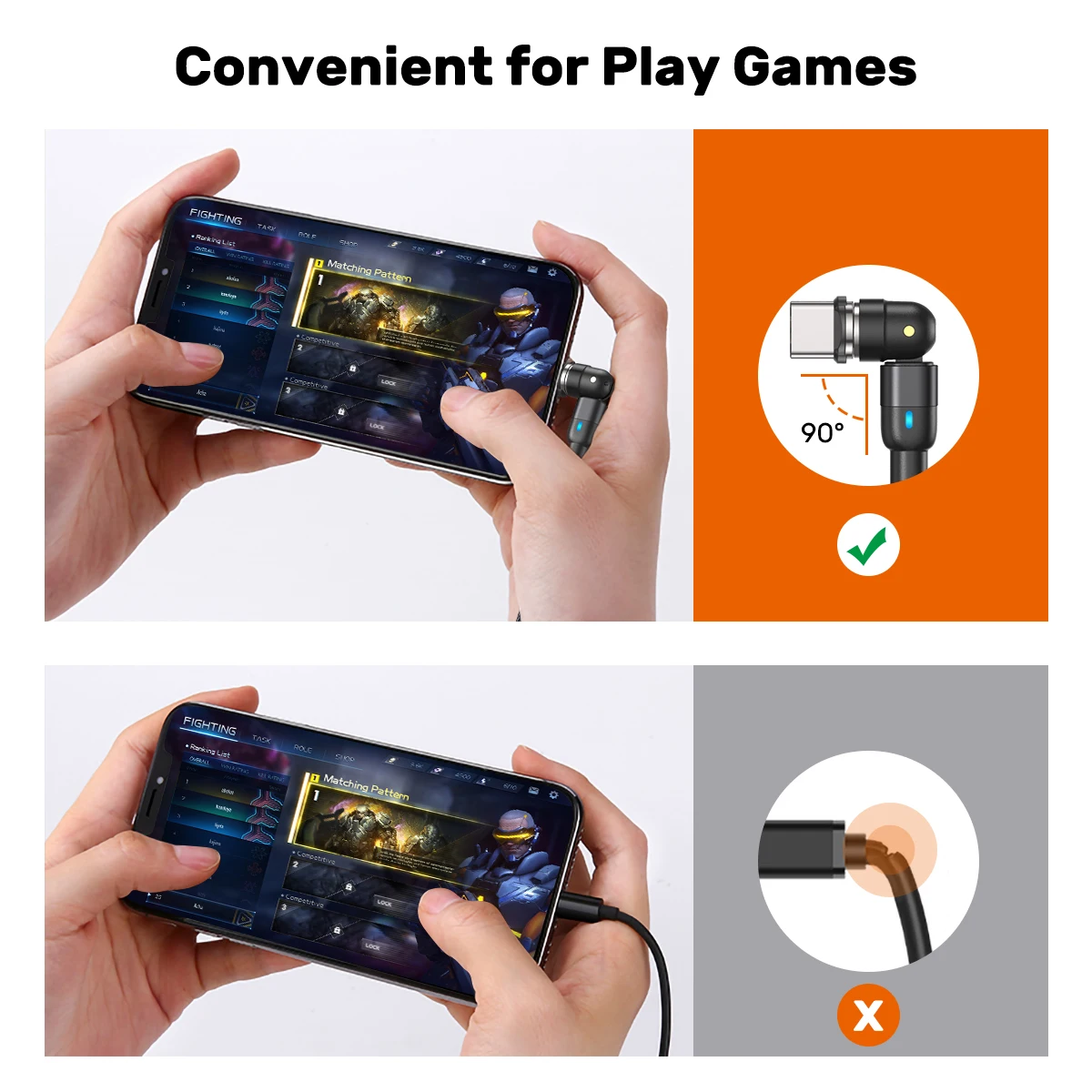 aufu magnetic charging cable usb micro type c cable magnet charger nylon braided cord mobile phone cable for iphone samsung free global shipping