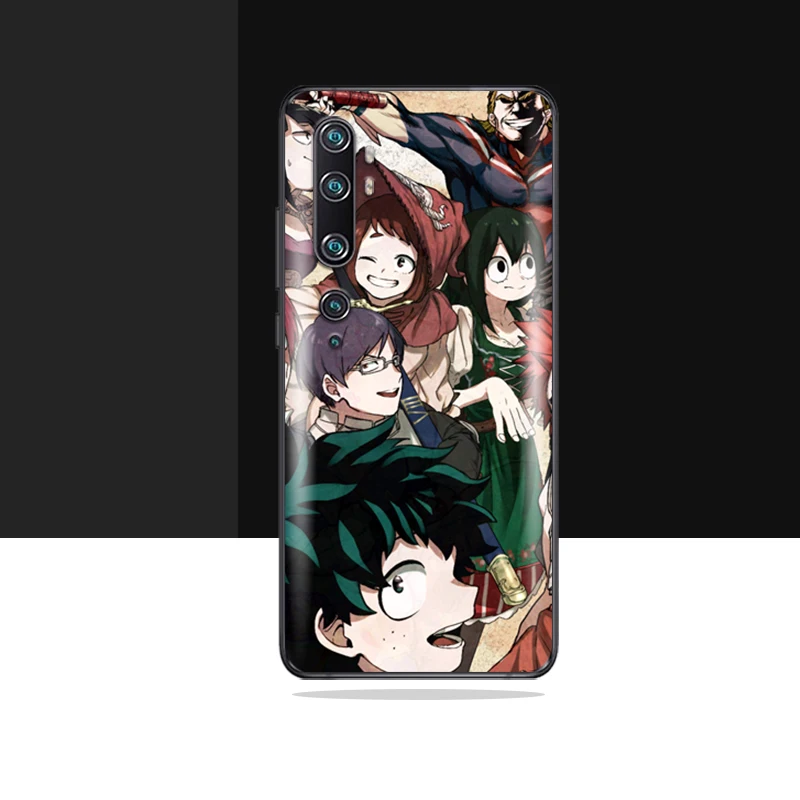 

Cartoon My Hero Of The Academy Anime Phone Case For Xiaomi Redmi K40 K30 K20 Pro Plus Note 7A 7 6 6A 5 Funda