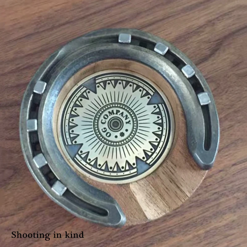 Аксессуары для сигар оригинальная подковообразная пепельница из твердой