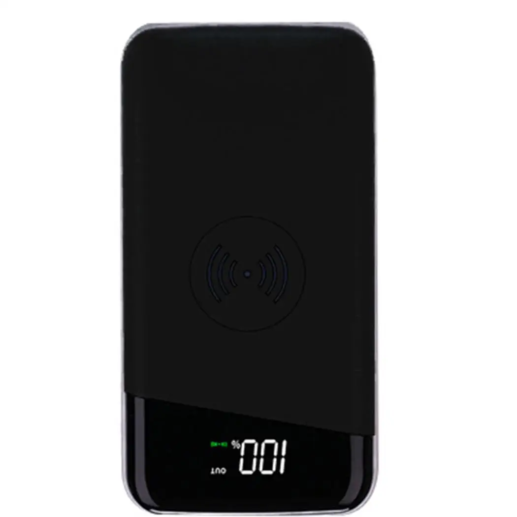 Беспроводное портативное зарядное устройство 30000 мАч power Bank для Xiaomi Mi 9 iPhone samsung