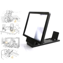 Universal 3D Phone Screen Magnifier HD Video Amplifier Stand Bracket For Mobile Phone Screen Expander Magnifying Phone Holder