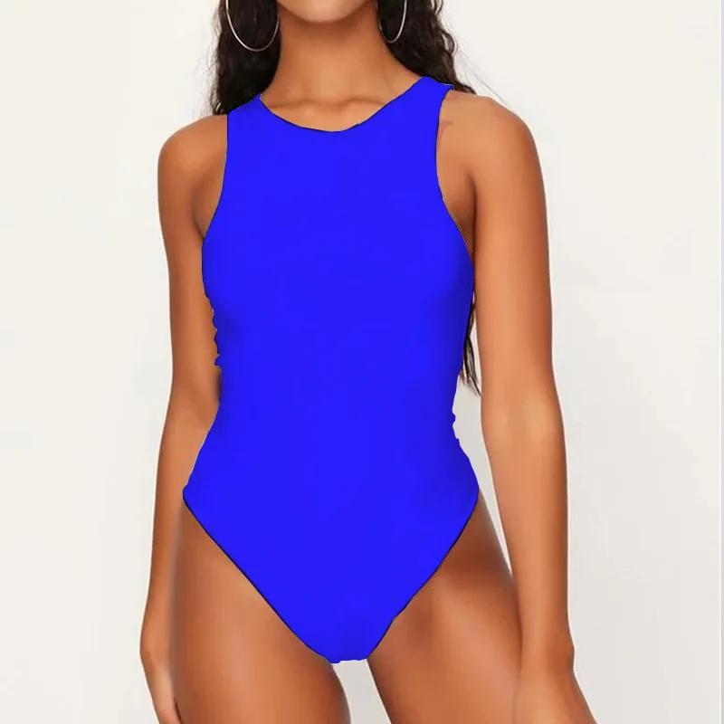 

Donsignet Summer Triangle Jumpsuits for Women Solid Woman Clothing Sleeveless Round Neck One Piece Outfit Jumpsuit Women