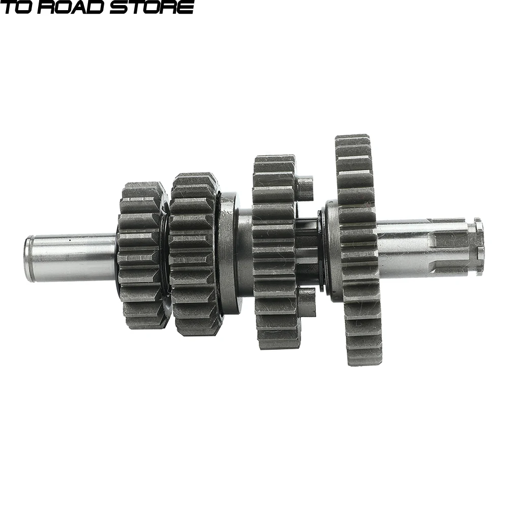 

140cc Engine Transmission Gear Counter Shaft kit For Lifan 140 140cc 1P55FMJ Horizontal Kick Starter Engine Dirt Pit Bikes Parts