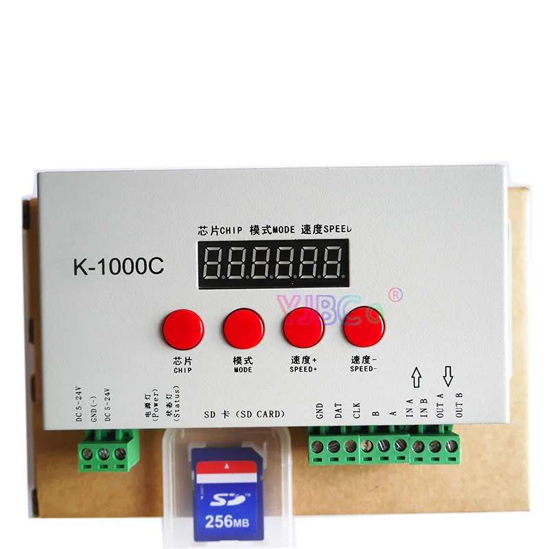 Лампа-контроллер K1000C WS2812B WS2811 T1000S WS2815 2048 пикселей 5 В 12 24 постоянного тока |