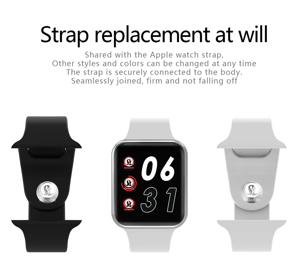 Bluetooth Смарт часы серии 4 Смарт-часы чехол для apple iPhone Android смартфон Reloj Inteligente не apple Watch(красный Butto