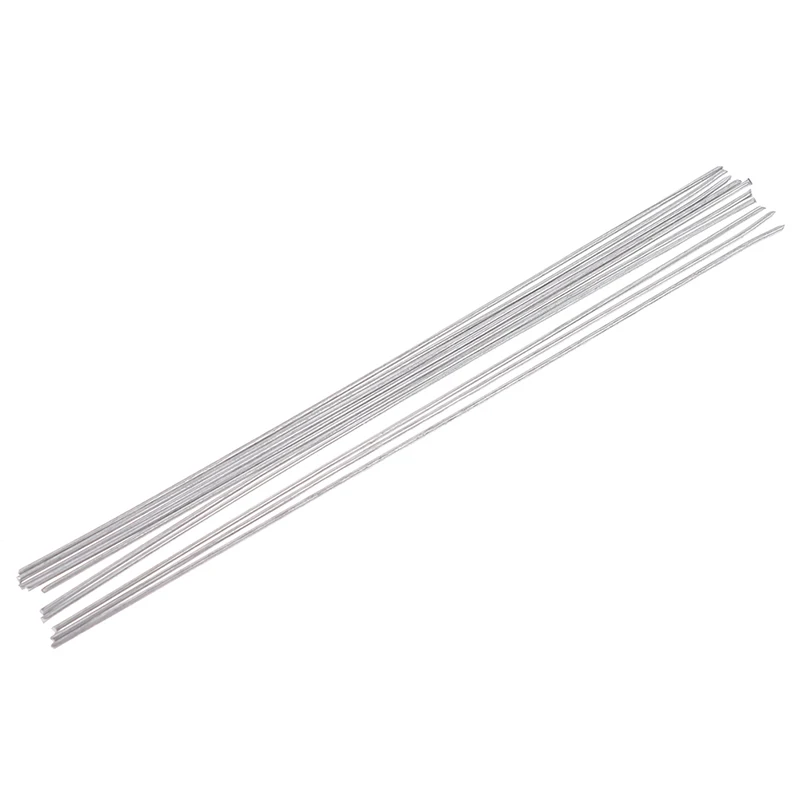 

10Pcs Length: 25CM,50CM Low Temperature Melt Aluminum Welding Rods Weld Bars Cored Wire Rod Solder Diameter: 1.6mm, 2mm