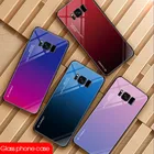 Чехол для телефона Samsung Galaxy Note 10 Pro S10E S 8 9 S10 plus, жесткий чехол из градиентного стекла для Samsung A6 J6 J8 J4Plus 2018, чехол