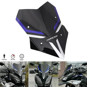windshield wind screen shield deflector protector cover motorcycle for yamaha tracer 900 gt 2021 2020 2019 2018 free global shipping