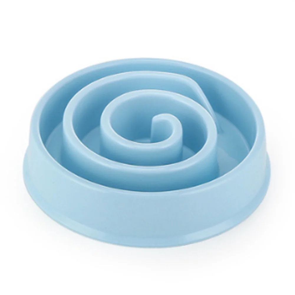 Миска для медленного кормления и профилактики задыхания у собак в ярких цветах с антиползучим покрытием.