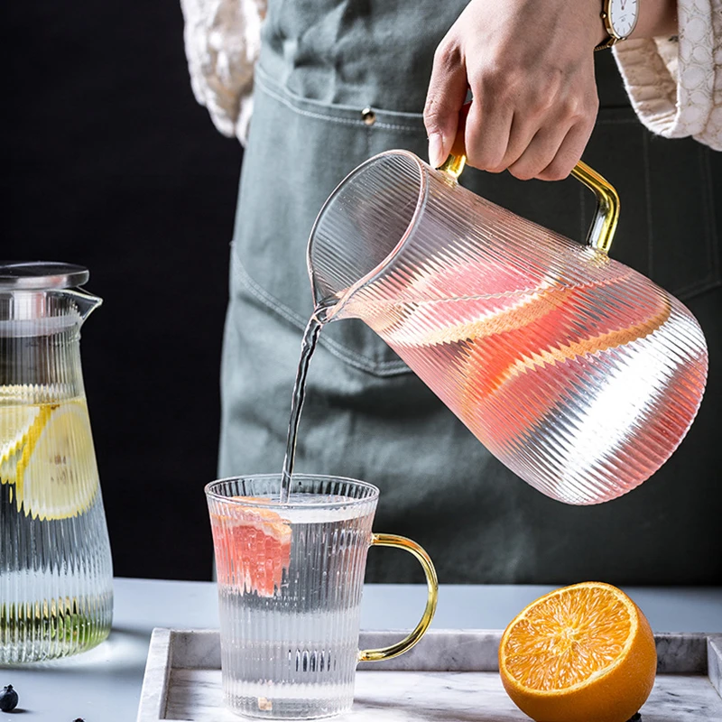 1500 мл японский Стиль Стекло Чай чайников для заварки цветочного набор пуэр