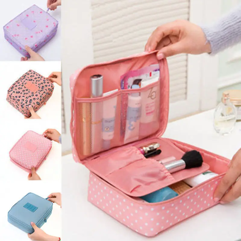 

Professional Large Makeup Bag Cosmetic Case Storage Handle Organizer Multifunction Travel Bag