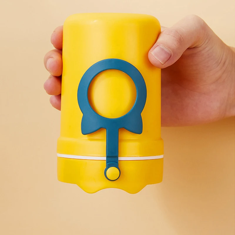 

330ml Plastic Food Container with Straw Portable Breakfast Cup with Scoop Anti-scalding Mug Soup Pot for Work Student Home