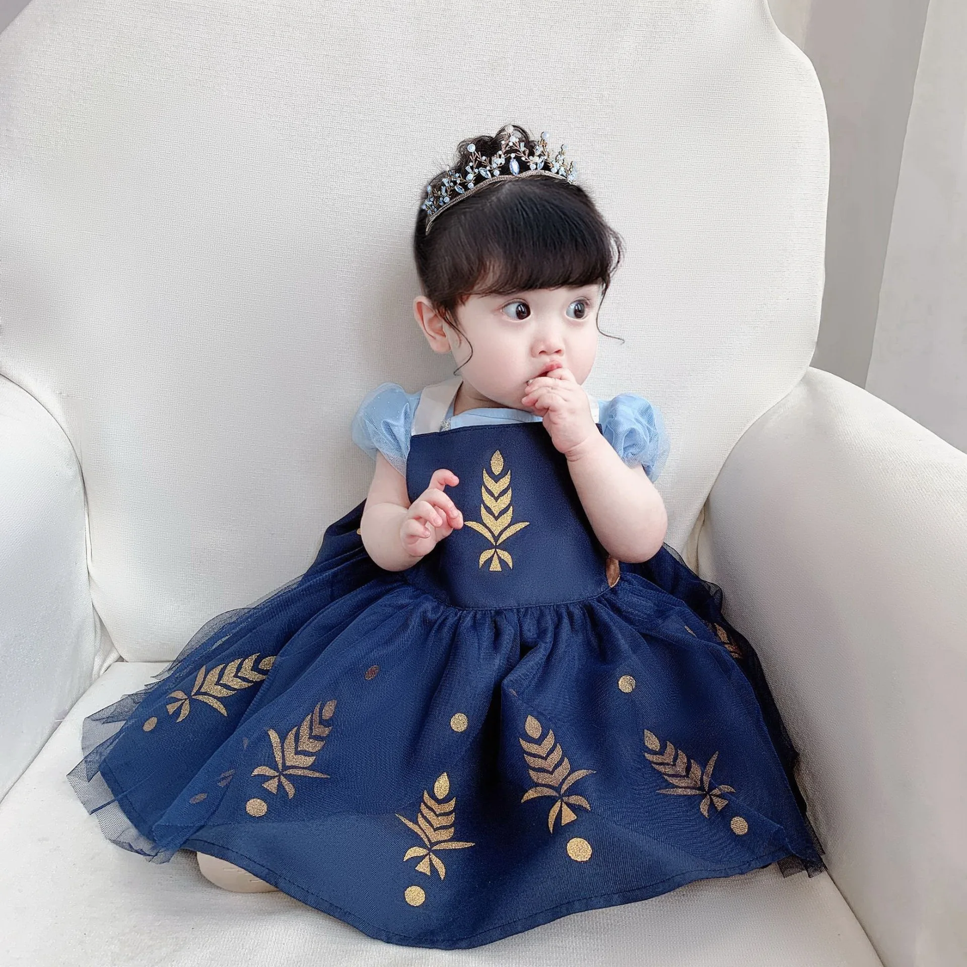 Новинка 2020 детское водонепроницаемое платье-фартук комбинезон для девочек с