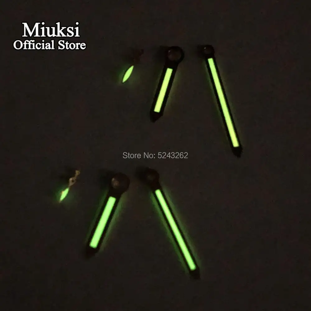 

Miuksi rose gold /gold watch hands luminous hands fit ETA 6497 6498 or Sea gull ST3600 ST3620 series movement