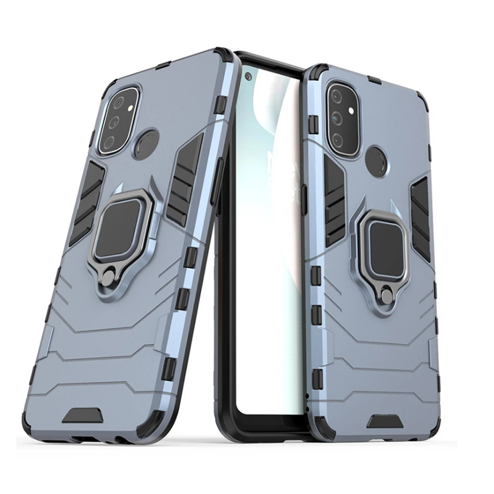 

Shockproof Phone Case For Oneplus 9 pro/Nord 2/ 9r/9 Bracket Magnet Ring Stand Phone Back Cover For OnePlus 8T/Nord/Nord CE