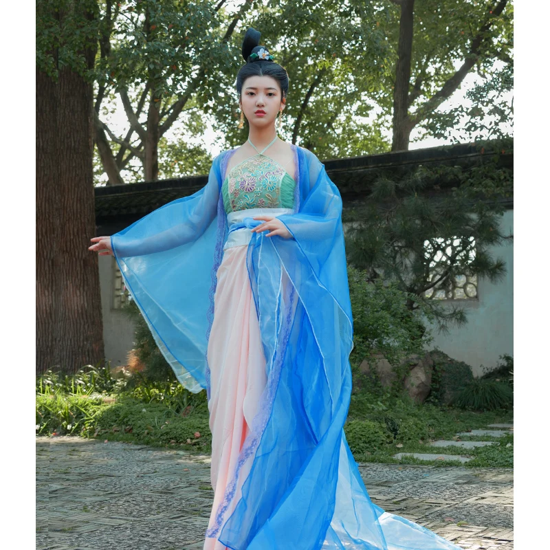 Hanfu женские костюмы для косплея по фильму и ТВ традиционные китайские элегантные