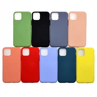 Liquid Silicone Soft Rubber Phone Case For iPhone Pro 6 1 Max 8Plus 7Plus Candy TPU Back Cover hotsale