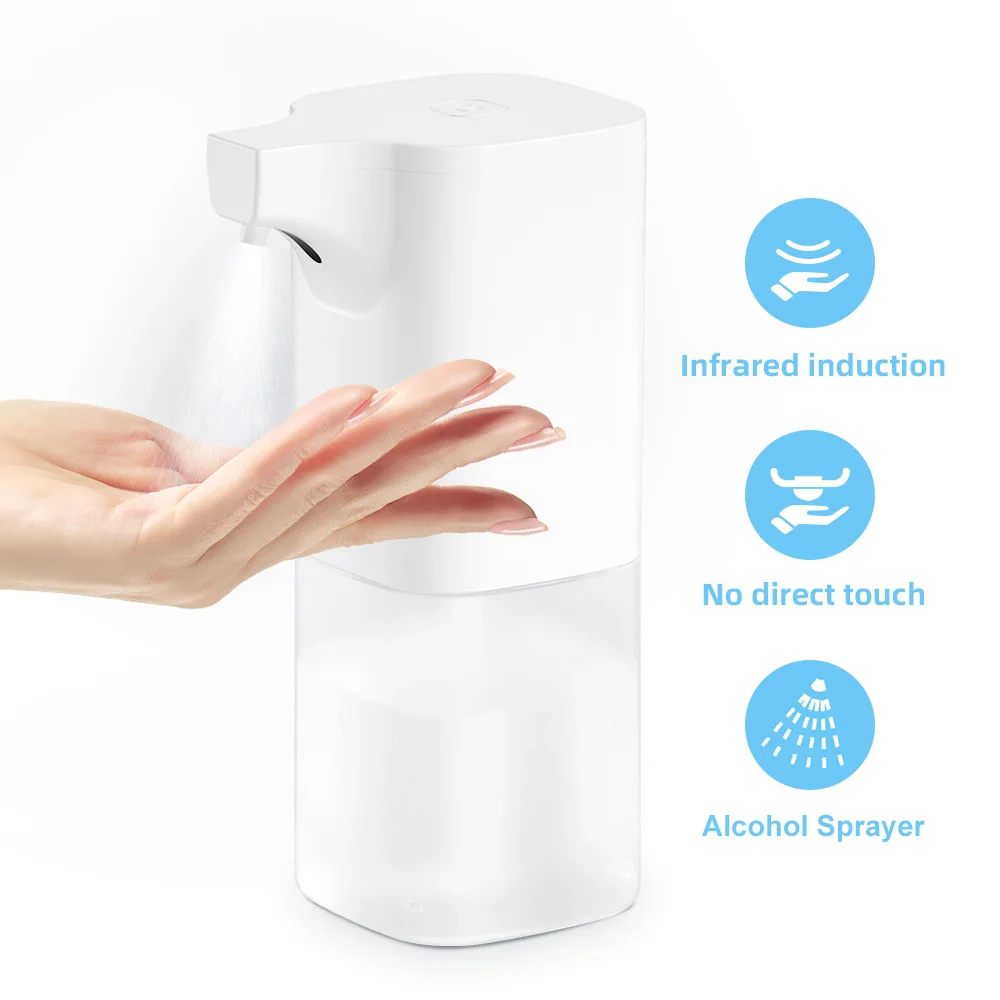

Touchless Automatic Sensor Soap Dispenser Sprayer Infrared Sensor Household Bathroom Supplies Automatic Spray Battery Models