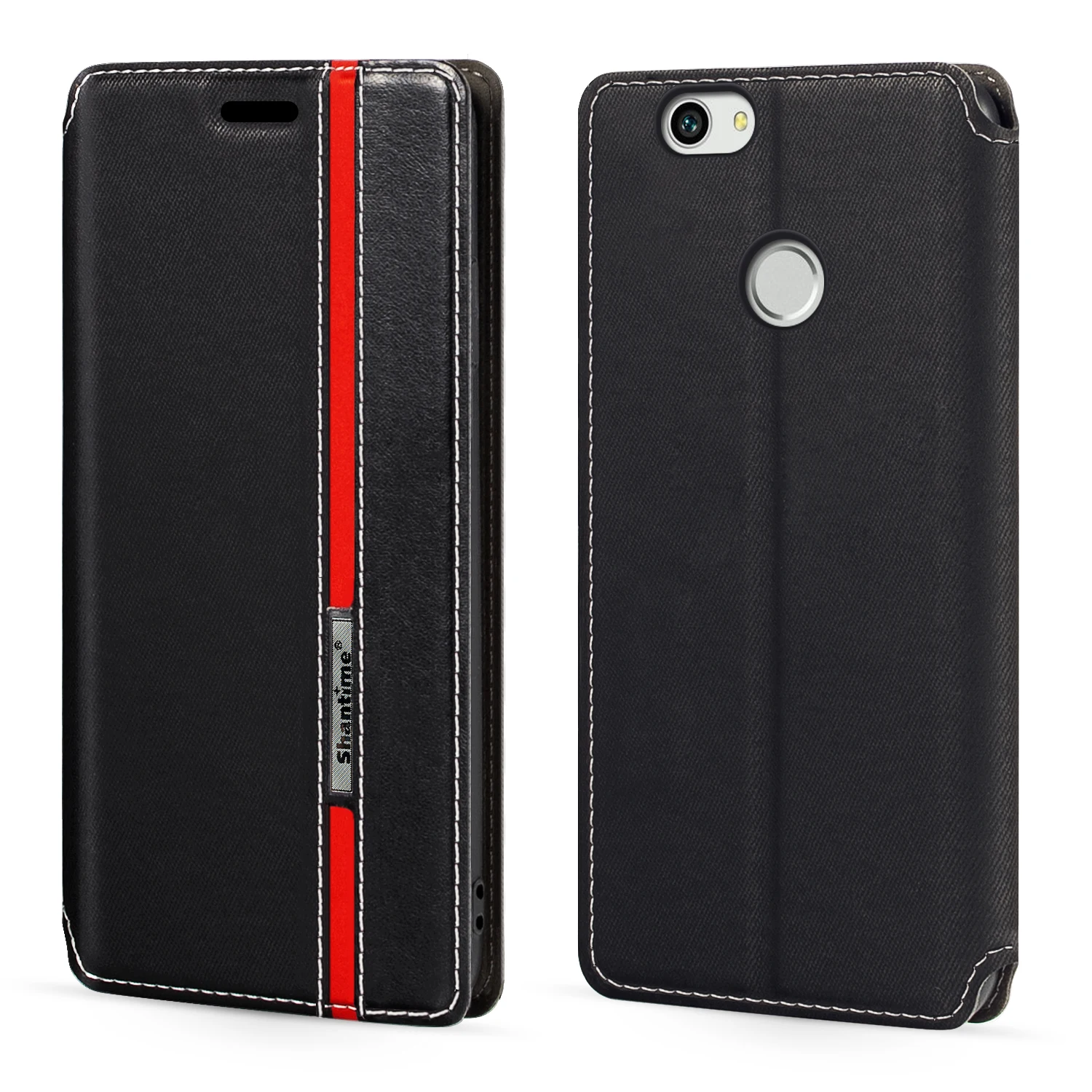 

Модный разноцветный кожаный чехол-книжка с магнитной застежкой и отделением для карт для Huawei Nova 5,0 дюйма