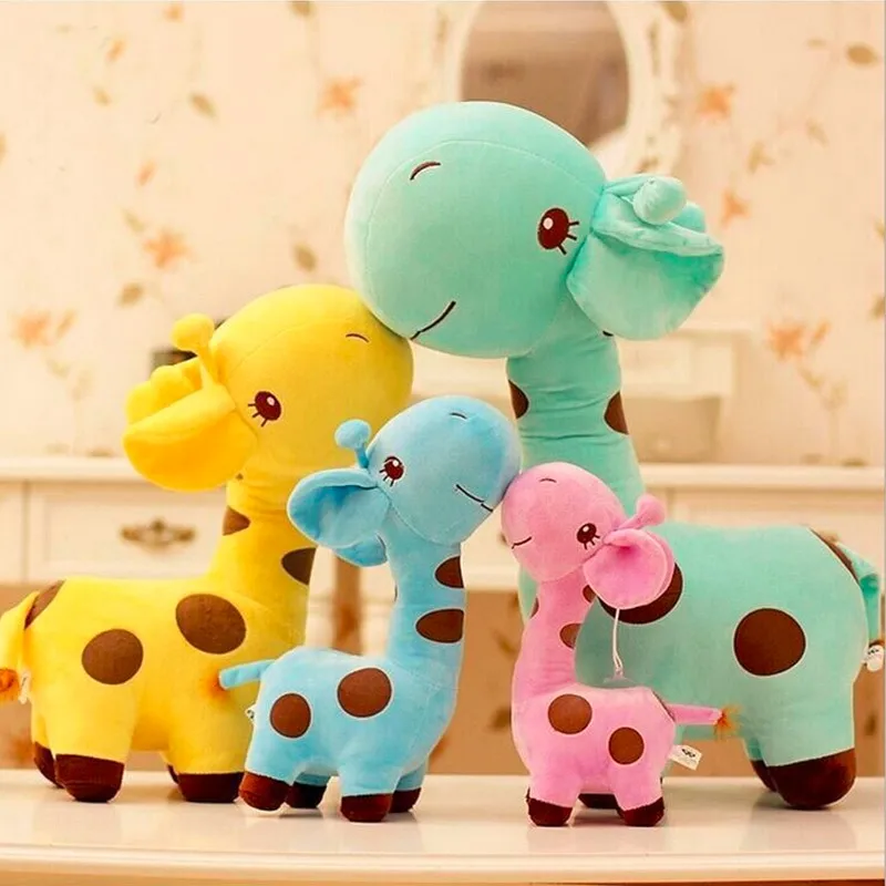 18 см Kawaii Жираф плюшевые игрушки мягкие животные детские куклы детские игрушки дети девочки подарок на день рождения speelgoed