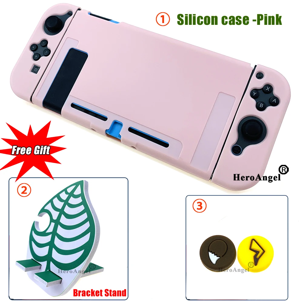 Чехол накладка для Nintendo Switch NS JoyCon чехол с полным покрытием милый защитный игровой